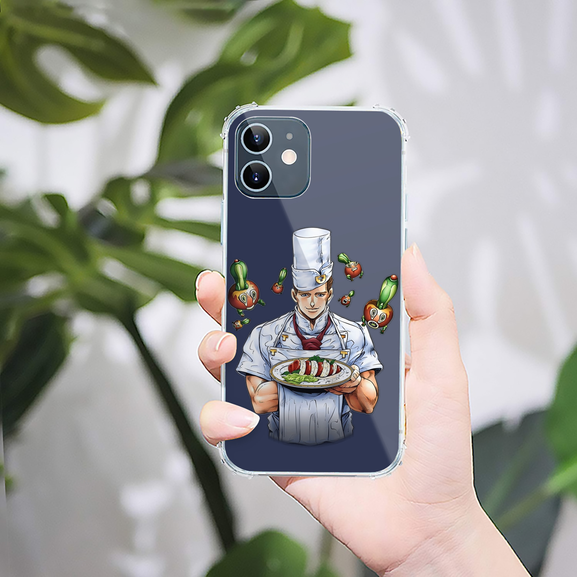 （画像用） ジョジョの奇妙な冒険 Tonio Trussardi JoJo's Bizarre Adventure トニオ?トラッサルディ 【iPhone 12シリーズ対応】透明スマホケース（クリアソフトケース）